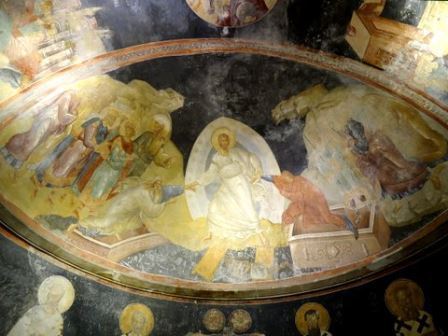 Fresko Chora Kloster web