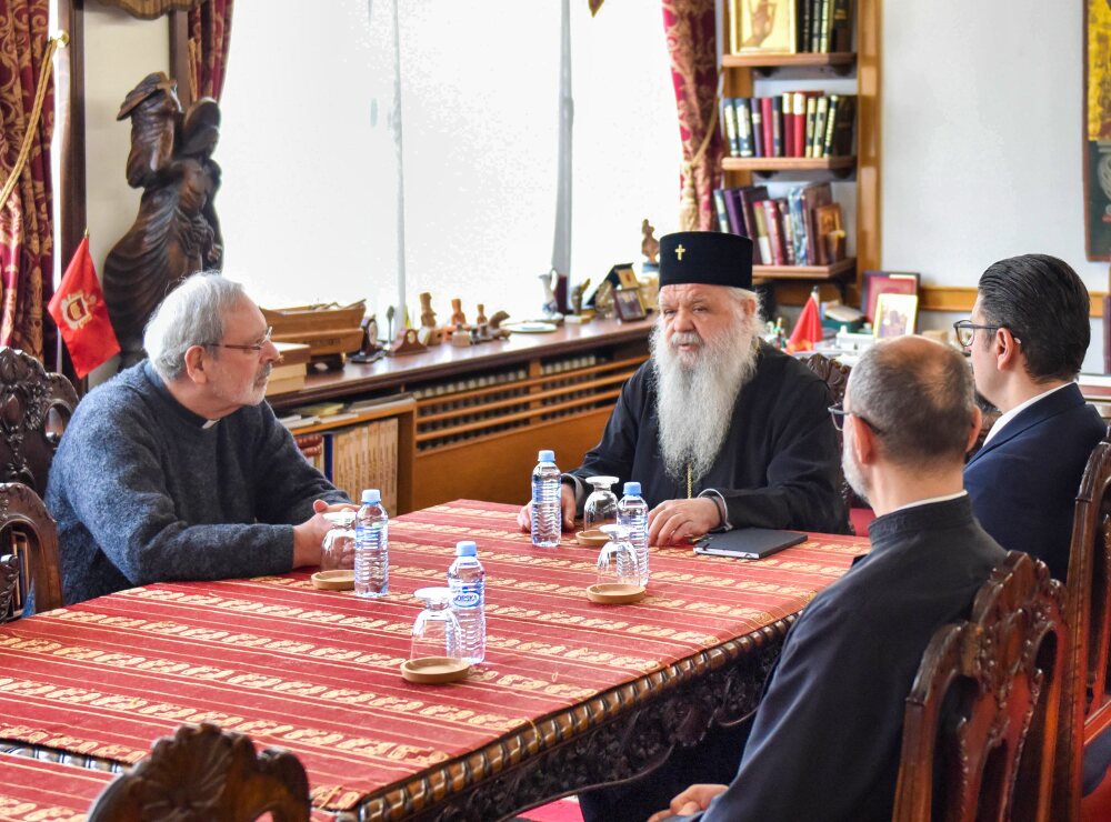 Empfang durch Metropolit Stefan