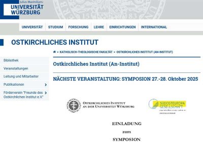 Ostkirchliches Institut an der Universität Würzburg